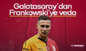 Galatasaray’dan Frankowski’ye veda