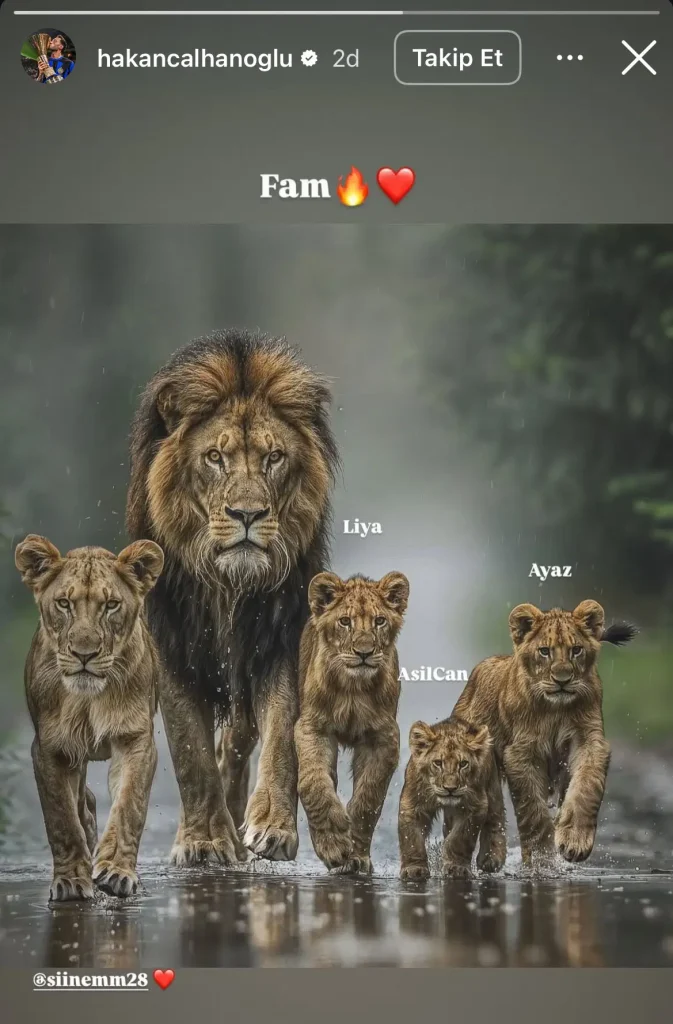 Hakan Çalhanoğlu’ndan Galatasaray taraftarını heyecanlandıran paylaşım