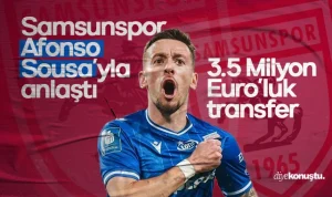 Samsunspor, Afonso Sousa’yla anlaştı: 3.5 Milyon Euro’luk transfer