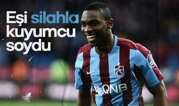 Trabzonspor’un yıldızının eşi, silahla kuyumcu soydu 1 Trabzonsporun yildizinin esi silahla kuyumcu soydu 1