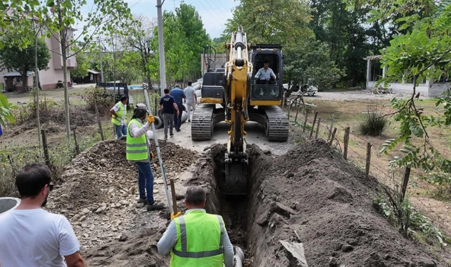 Samsun Terme'de yılların kanalizasyon sorunu çözülüyor 2 Samsun Termede yillarin kanalizasyon sorunu cozuluyor 4