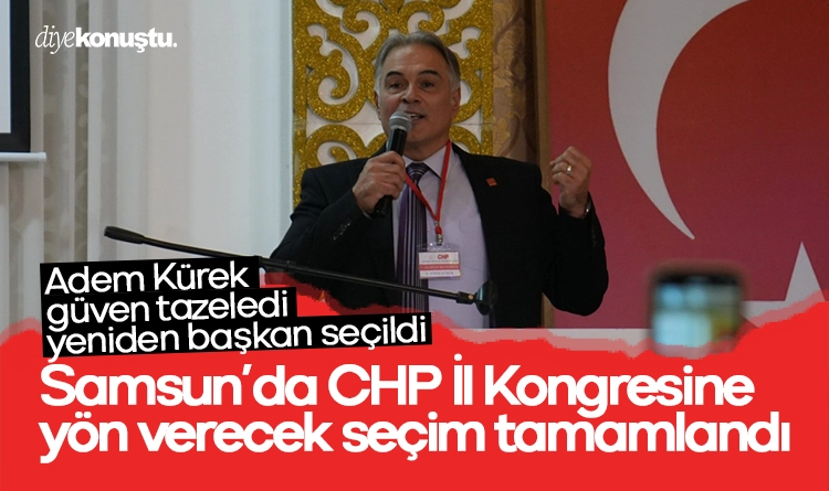CHP Atakum'da yeni dönem resmen başladı: Atakum’u yıkılmaz bir Çankaya yapacağız 2 Samsunda CHP Il Kongresine yon verecek secim tamamlandi