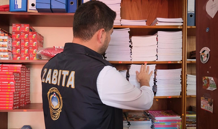 Samsun Terme'de eğitime güvenli başlangıç: Kırtasiye ürünlerine sıkı takip 6 Termede egitime guvenli baslangic 2