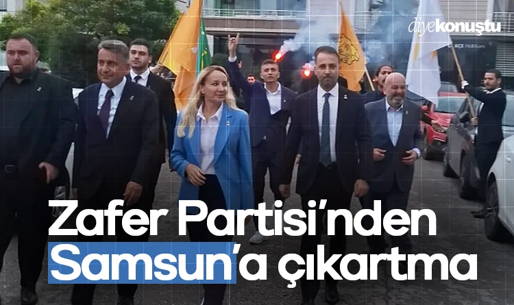 Zafer Partisi'nden Samsun'a çıkartma 1 Zafer Partisinden Samsun cikartma