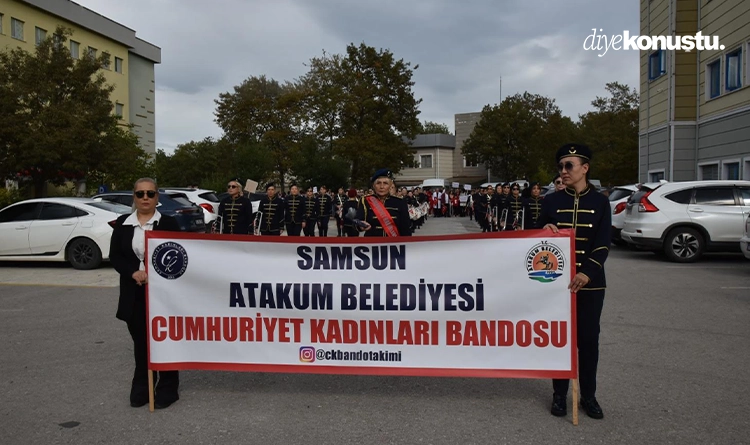 Atakumda bagetler ve marslarla cumhuriyet coskusu 2