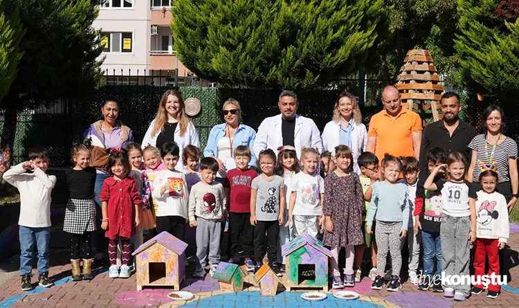 Atakum’da öğrencilere hayvan sevgisi aşılandı 7 Atakumda miniklere hayvan sevgisi asilandi 5