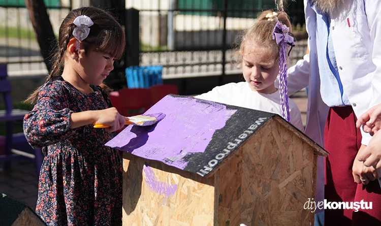Atakum’da öğrencilere hayvan sevgisi aşılandı 3 Atakumda miniklere hayvan sevgisi asilandi 7