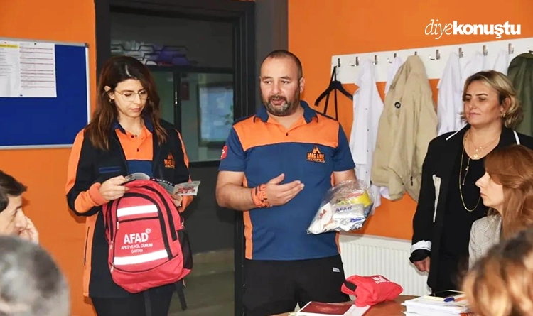 Atakumda ogrencilere ‘Afet Bilinci Egitimi 1