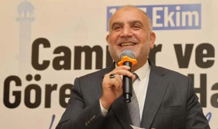 Baskan Ibrahim Sandikcidan din gorevlilerine kutlama 1