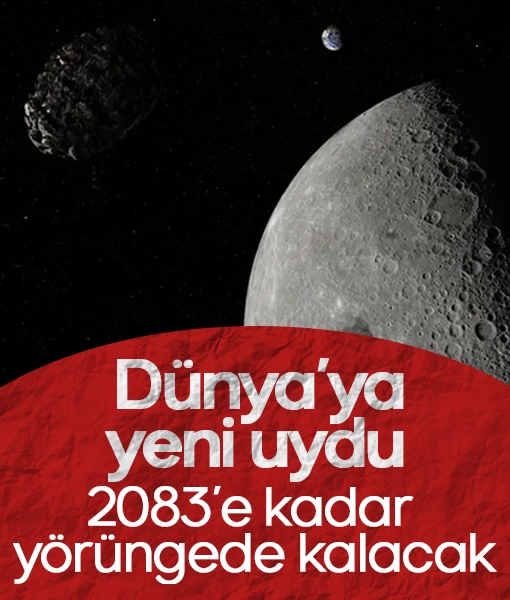 Dünya’ya yeni uydu: 2083’e kadar yörüngede kalacak