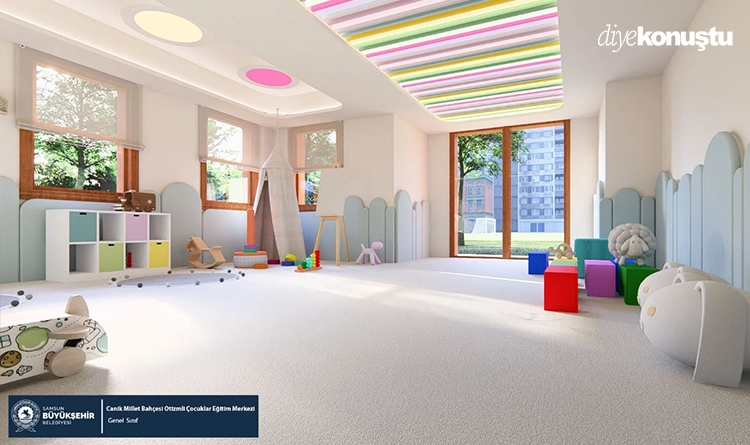 Samsun Büyükşehir’den otizmli bireyler için özel merkez 8 Engelsiz Samsun vizyonuyla otizmli bireylere ozel merkez 7