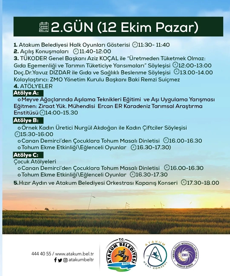 Karadeniz'de ilk! Atakum Kent Konseyi, tarımın nabzını tutacak 11 Karadenizde ilk Atakum Kent Konseyi tarimin nabzini tutacak 12