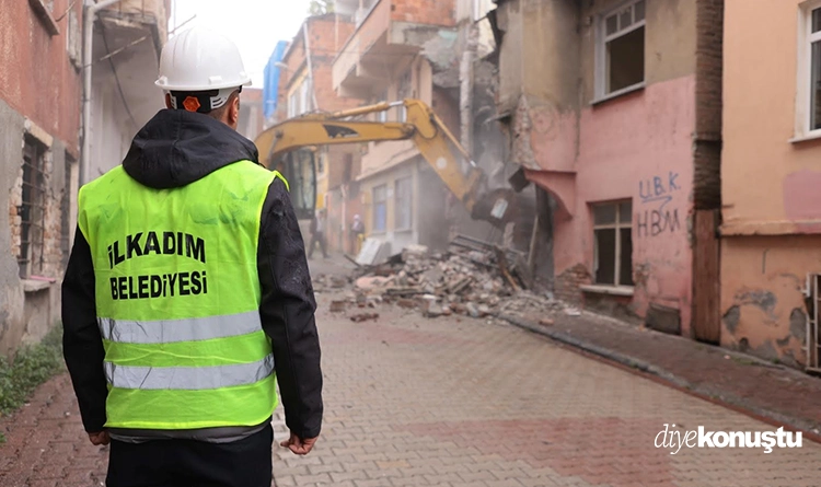 Metruk binalar tarih oluyor: İlkadım’da mahalleler nefes alıyor 2 Metruk binalar tarih oluyor 2