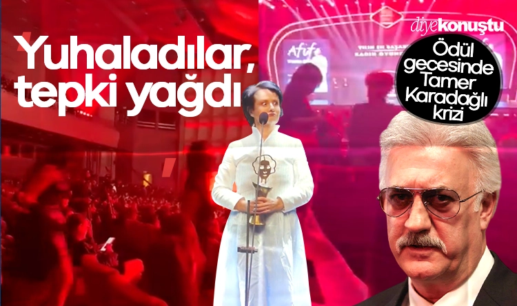 Odul gecesinde Tamer Karadagli krizi Sukun Isitana tepki yagdi yuhaladilar