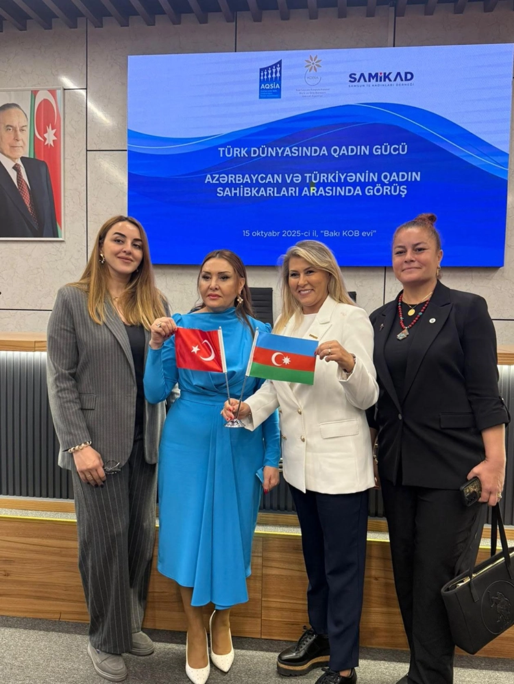 Türk dünyasında kadın gücü: SAMİKAD’dan Bakü çıkarması 5 SAMIKADdan Baku cikarmasi 6