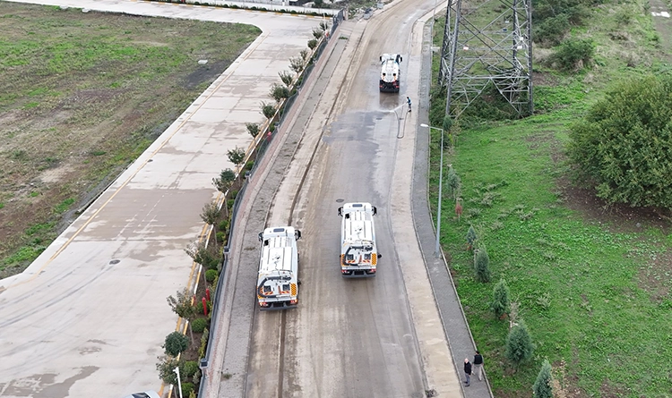 Tekkeköy Belediyesi'nden temizlik hamlesi: Gıda OSB tamam 8 Tekkekoy Belediyesinden temizlik hamlesi 4