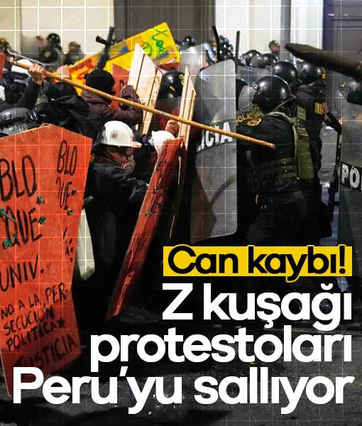 Z kuşağı protestoları Peru’yu sallıyor: Can kaybı var, OHAL yolda