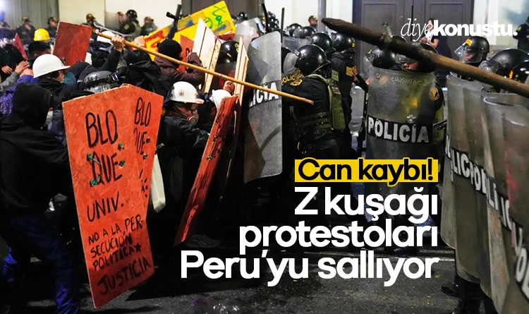 Z kuşağı protestoları Peru’yu sallıyor: Can kaybı var, OHAL yolda 1 Z kusagi protestolari Peruyu salliyor