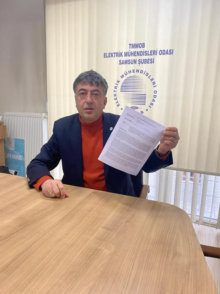 EMO Samsun'dan enerji anlaşmalarına tepki: Bağımsızlık tehlikede 2 adnan korkmaz 2