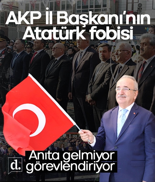 AKP Samsun Il Baskani Mehmet Kosenin Ataturk fobisi Anita gelmiyor gorevlendiriyor 2 1