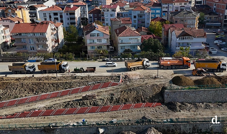 Alaçam’ın çehresi değişiyor: Başkan Halit Doğan projeleri yerinde inceledi