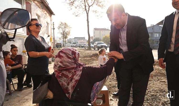 Alaçam’ın çehresi değişiyor: Başkan Halit Doğan projeleri yerinde inceledi