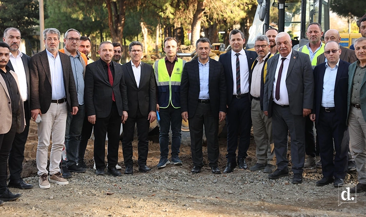 Alaçam’ın çehresi değişiyor: Başkan Halit Doğan projeleri yerinde inceledi