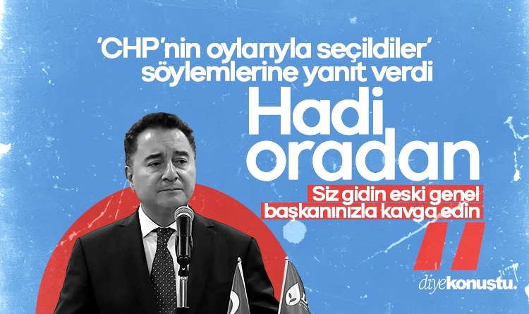 Ali Babacandan CHPye Siz gidin eski genel baskaninizla kavga edin