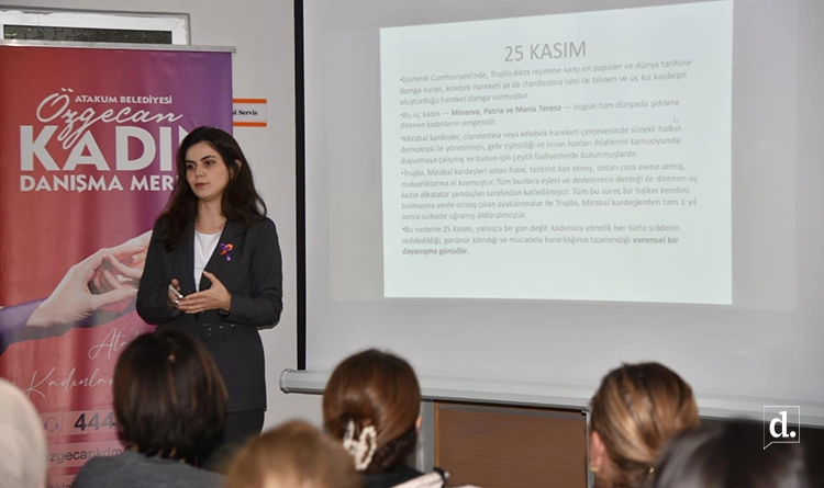 Atakum Belediyesi'nden ‘Kadına Şiddete Hayır’ programı 2 Atakum Belediyesinden ‘Kadina Siddete Hayir programi 2