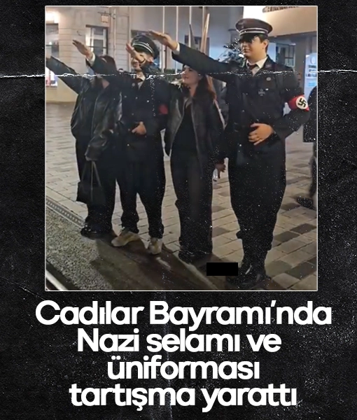 Cadılar Bayramı’nda Nazi üniforması tartışma yarattı