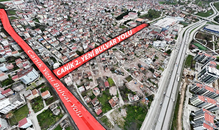 Canike 2. Bulvar Yolu Sehir Hastanesine ulasim kolaylasacak 1