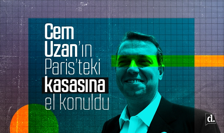 Cem Uzanin Paristeki kasasina el konuldu