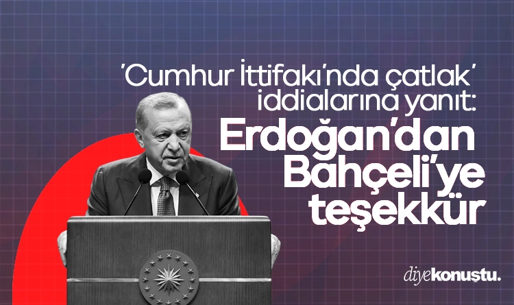 Cumhur Ittifakinda catlak iddialarina yanit