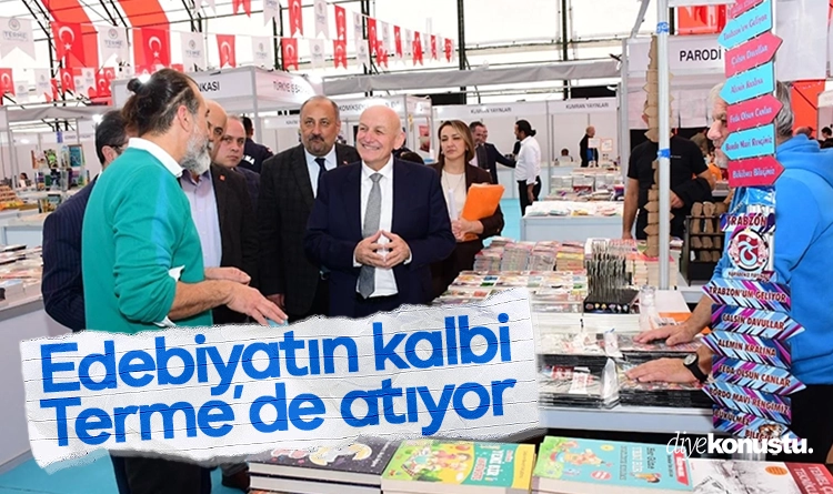 Edebiyatın kalbi Terme'de atıyor: 2. Kitap Günleri'ne görkemli açılış 1 Edebiyatin kalbi Termede atiyor 10