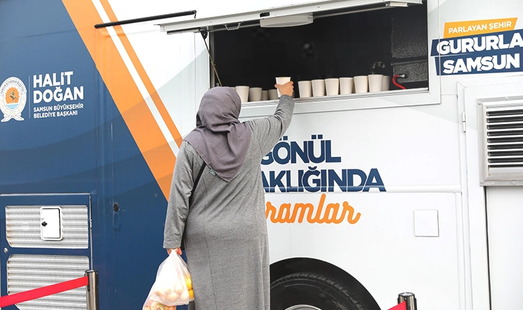 Samsun Büyükşehir Belediyesi’nden soğuk havada sıcak hizmet 1 Samsun Buyuksehir Belediyesinden soguk havada sicak hizmet