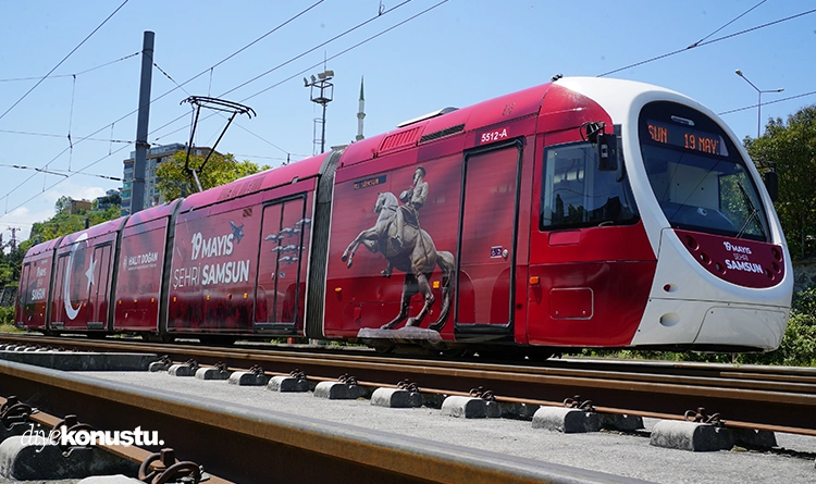 Samsun’da tramvay koltukları yenilendi: Yanmaz malzeme kullanıldı 4 Samsunda tramvay koltuklari yenilendi 6