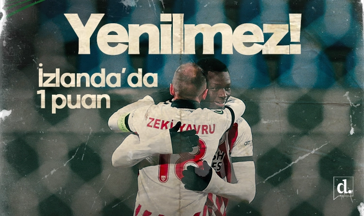 Samsunspor yenilmezlik serisini sürdürüyor: İzlanda’da 1 puan…