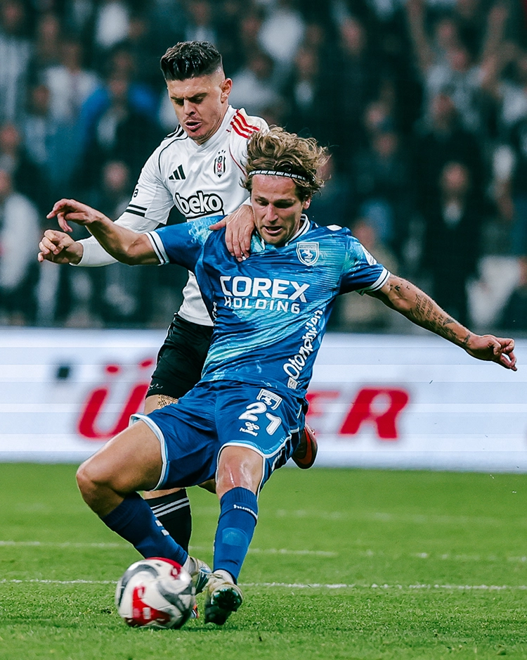 Samsunspor zirve hesaplarını karıştırdı! Beşiktaş’a evinde fren 6 Samsunspor zirve hesaplarini karistirdi Besiktasa evinde fren 5