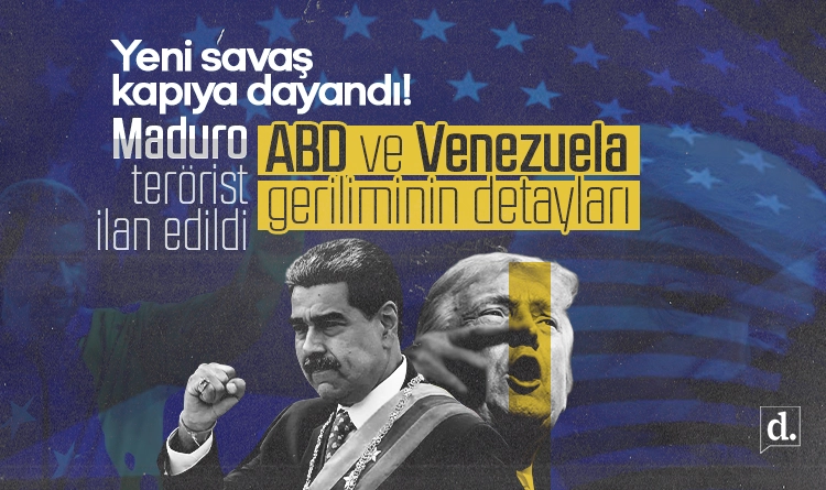 Yeni savaşın çanları: Maduro terörist ilan edildi... ABD ve Venezuela geriliminin detayları 1 Yeni savasin canlari Maduro terorist ilan edildi