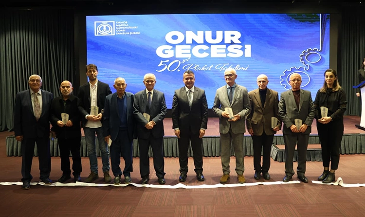 71 yıllık onur: Samsun'da makine mühendislerinin gurur gecesi