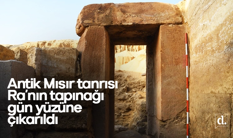 Antik Mısır tanrısı Ra’nın tapınağı gün yüzüne çıkarıldı 1 Antik Misir tanrisi Ranin tapinagi gun yuzune cikarildi