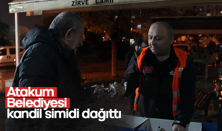 Atakum Belediyesi kandil simidi dağıttı
