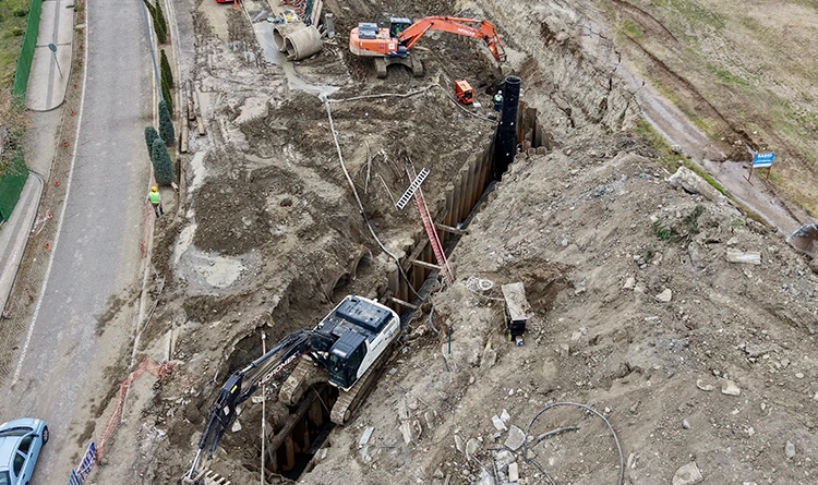 Baskan Halit Dogan acikladi Dev atik su projesi bitme asamasinda 2