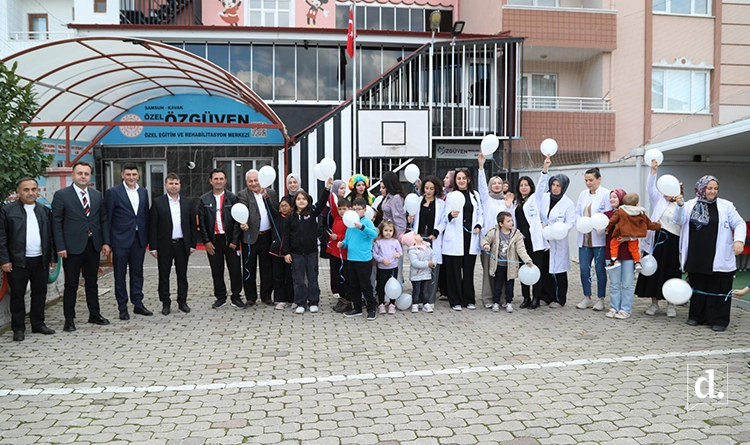 Başkan Şerif Ün’den özel çocuklara anlamlı ziyaret: Her zaman yanlarındayız