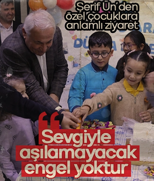 Baskan Serif Unden ozel cocuklara anlamli ziyaret 2