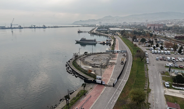 Büyükşehir’den Samsun'da deniz kenarına yeni balık restoranı
