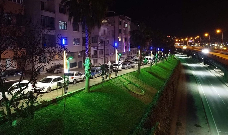 Canikte enerji tasarruflu aydinlatma donemi 2