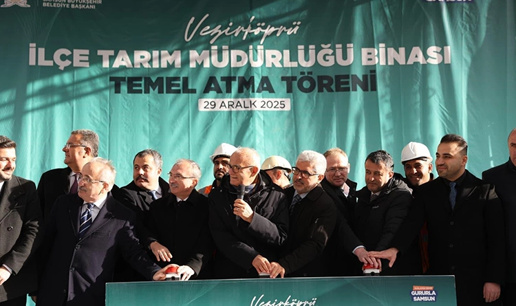 Seçim vaadiydi sözünü tuttu: Vezirköprü'ye tarım yatırımı Seçim vaadiydi sözünü tuttu: Vezirköprü'ye tarım yatırımı