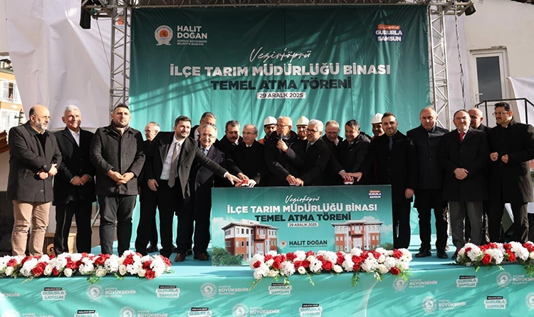 Seçim vaadiydi sözünü tuttu: Vezirköprü'ye tarım yatırımı Seçim vaadiydi sözünü tuttu: Vezirköprü'ye tarım yatırımı