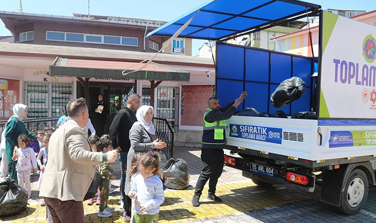 Ilkadimda 204 bin kilogram atik toplandi 1